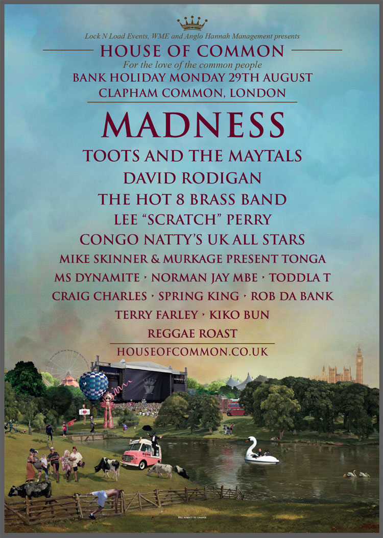 Madness House Of Common Festival