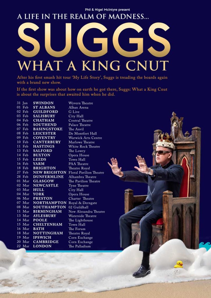 suggs king cnut tour dates